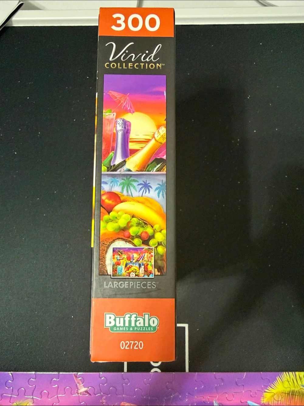 Buffalo Vivid Collection 300-Piece Tropical Cocktail Puzzle - Colorful